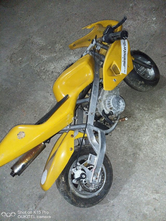 Mini moto poquet