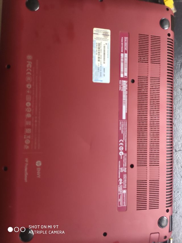 portátil HP i5 3 con 2 discos ssd32 500g 6g