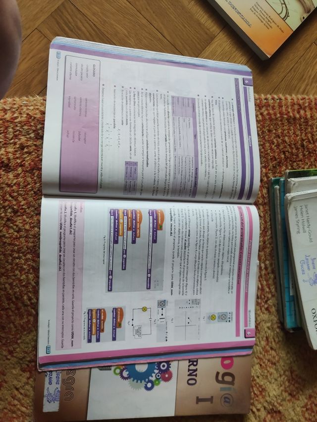 Tecnologia libro y cuaderno