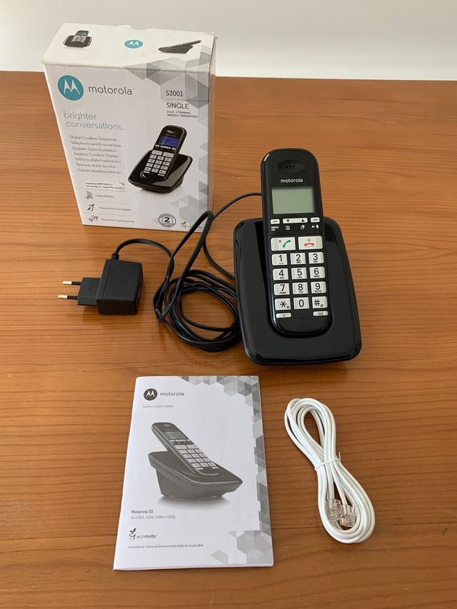 Cordless Tasti Grandi MOTOROLA S3001