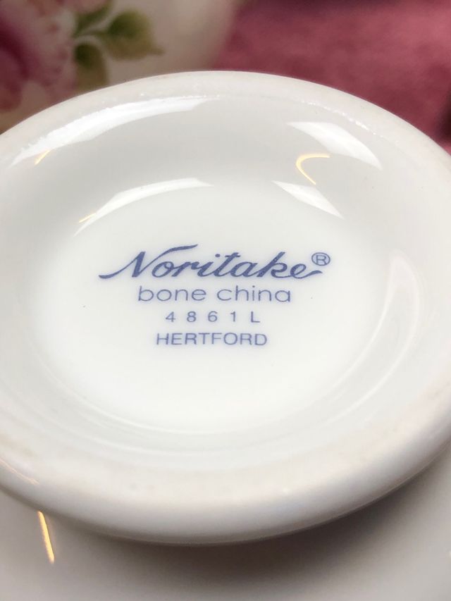 Porcellana Noritake set da tè