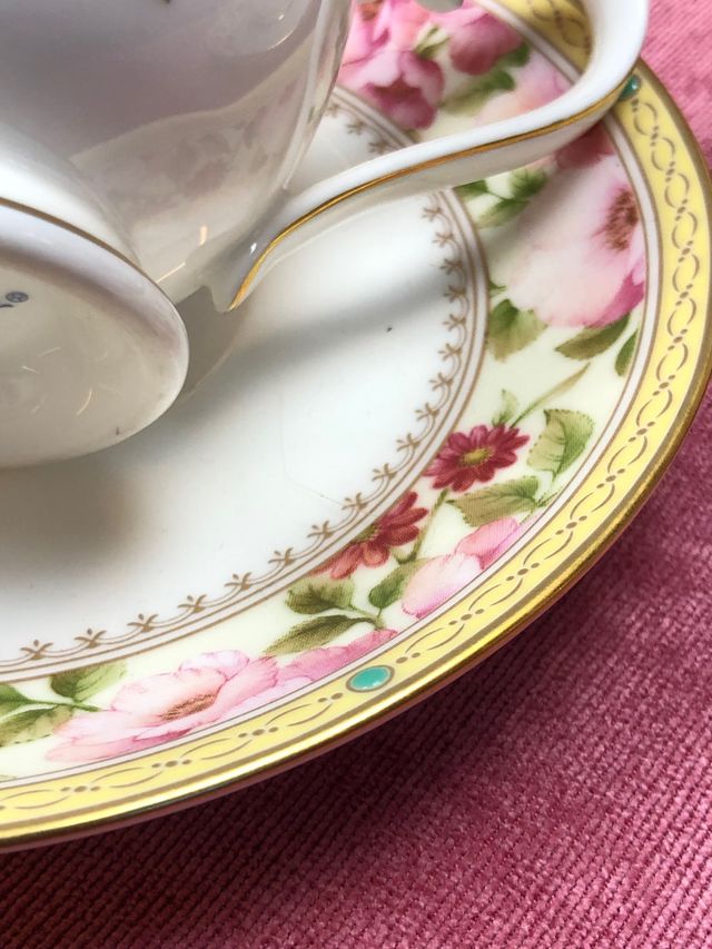 Porcellana Noritake set da tè