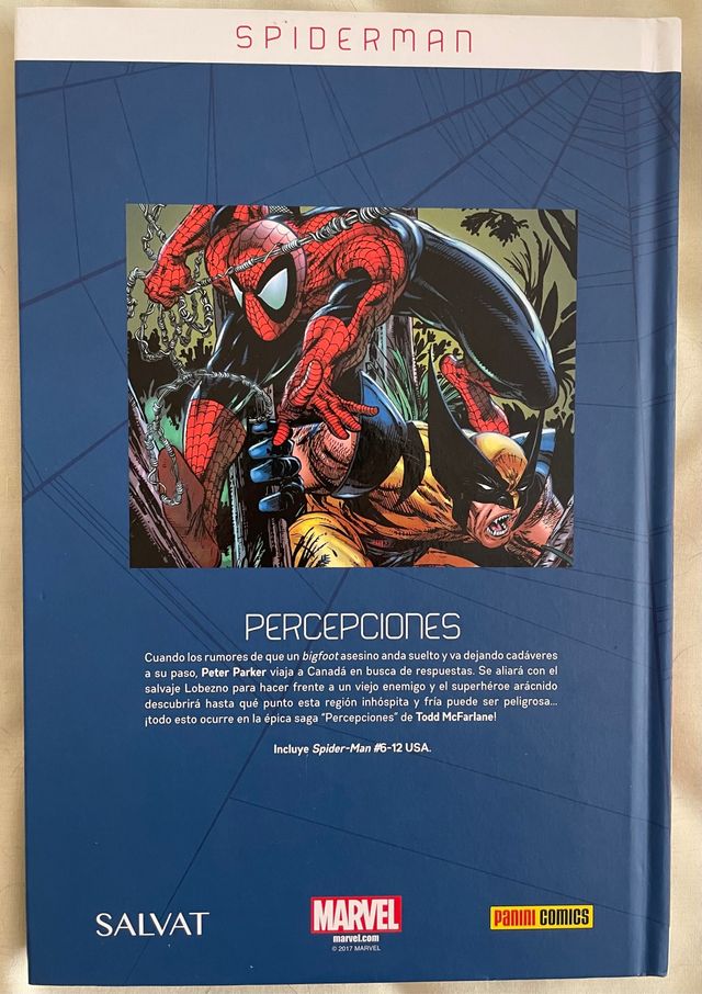 Cómic Spiderman Percepciones