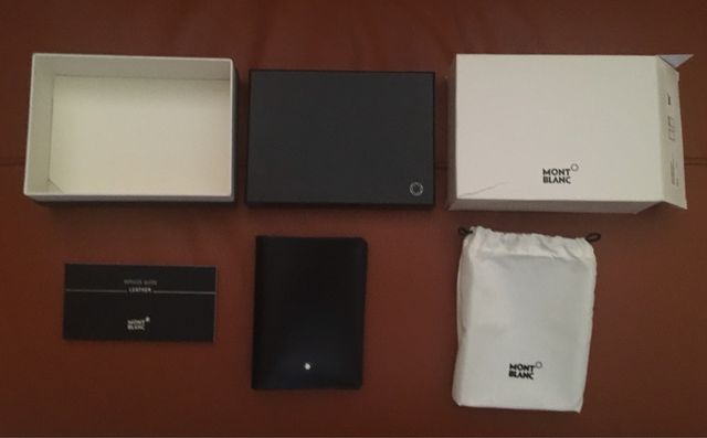 Montblanc - Billetero nuevo piel genuino mod. 2664