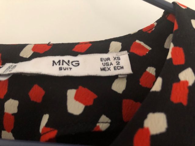 Blusa estampada Mango xs