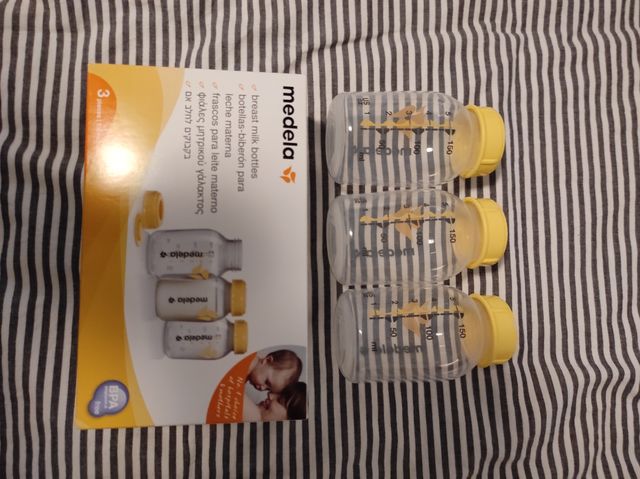 pack Medela, relactador, copas, biberones