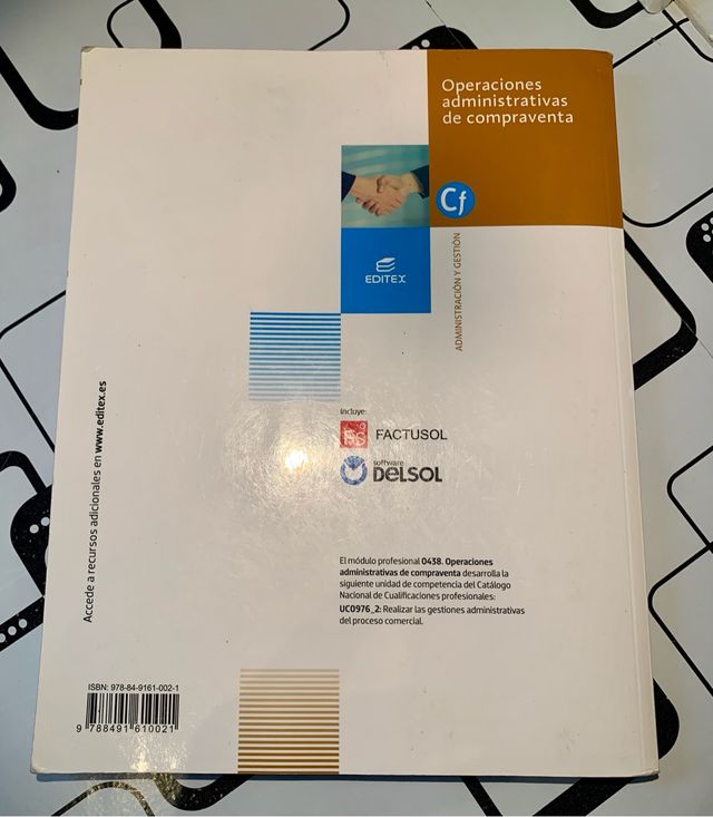 Libro Operaciones Administrativas de Compraventa 