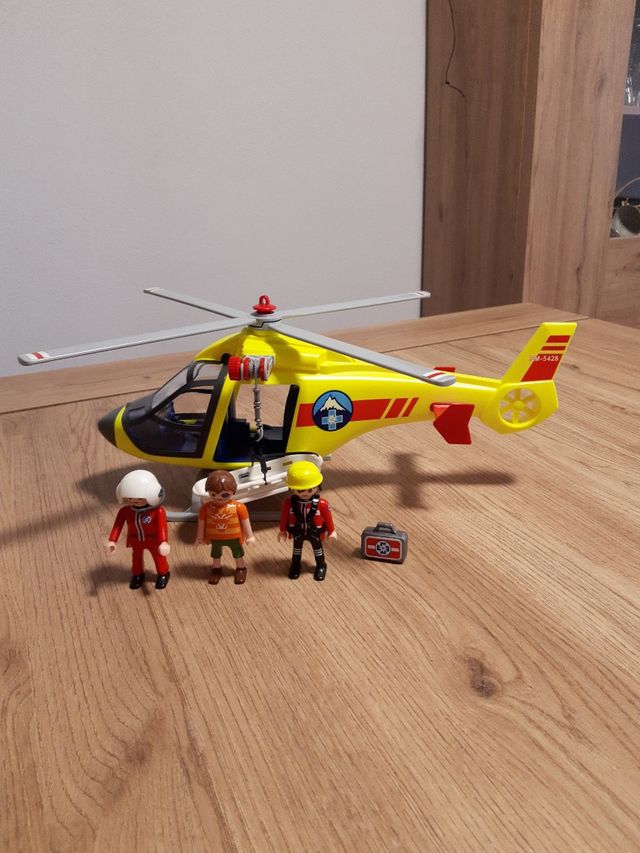 Helicoptero de rescate de montaña