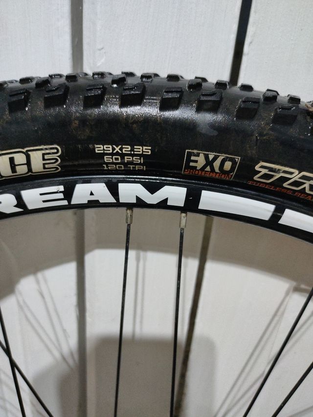 rueda trasera 29 pulgadas