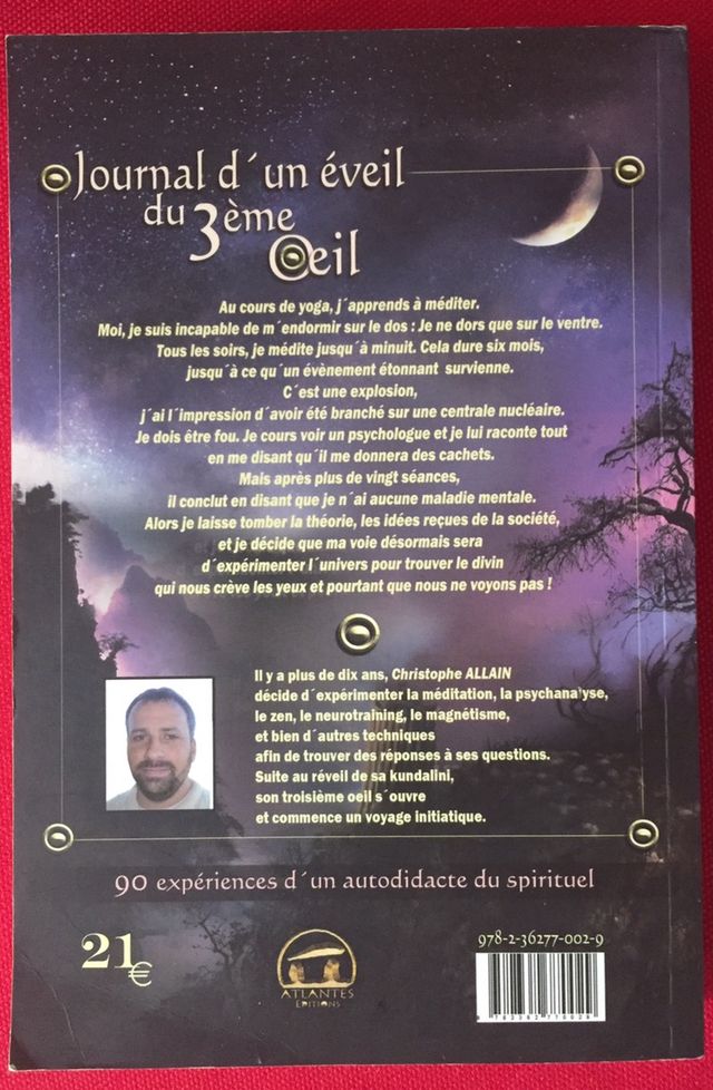 Journal d'un éveil du. 3ème œil Christophe Allain
