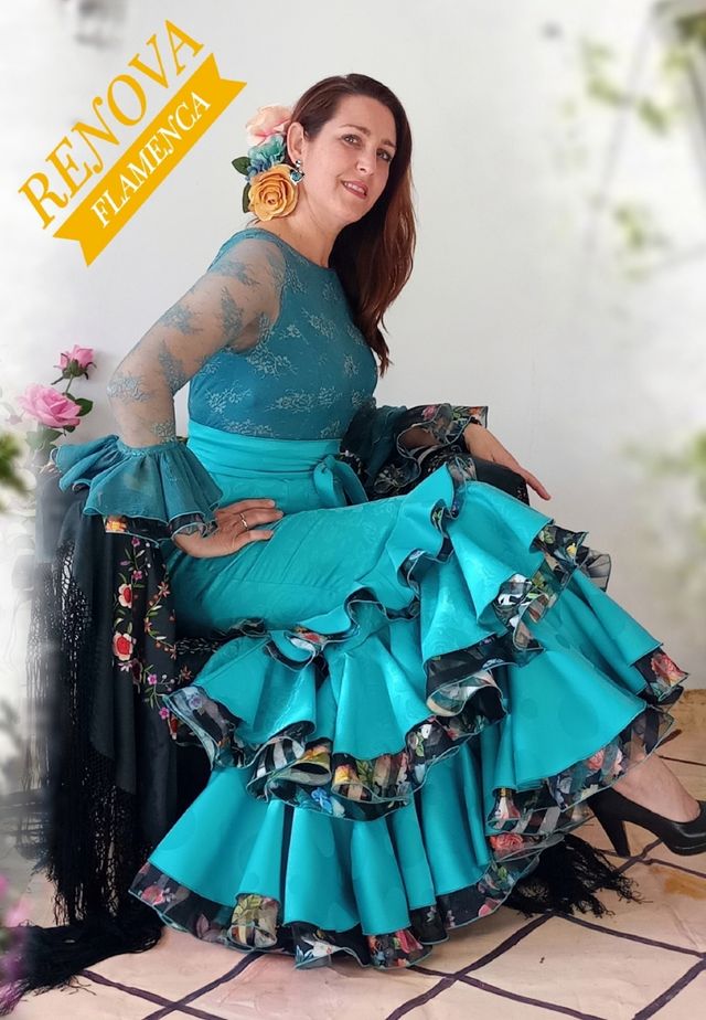 TRAJE DE FLAMENCA (REBAJADO)