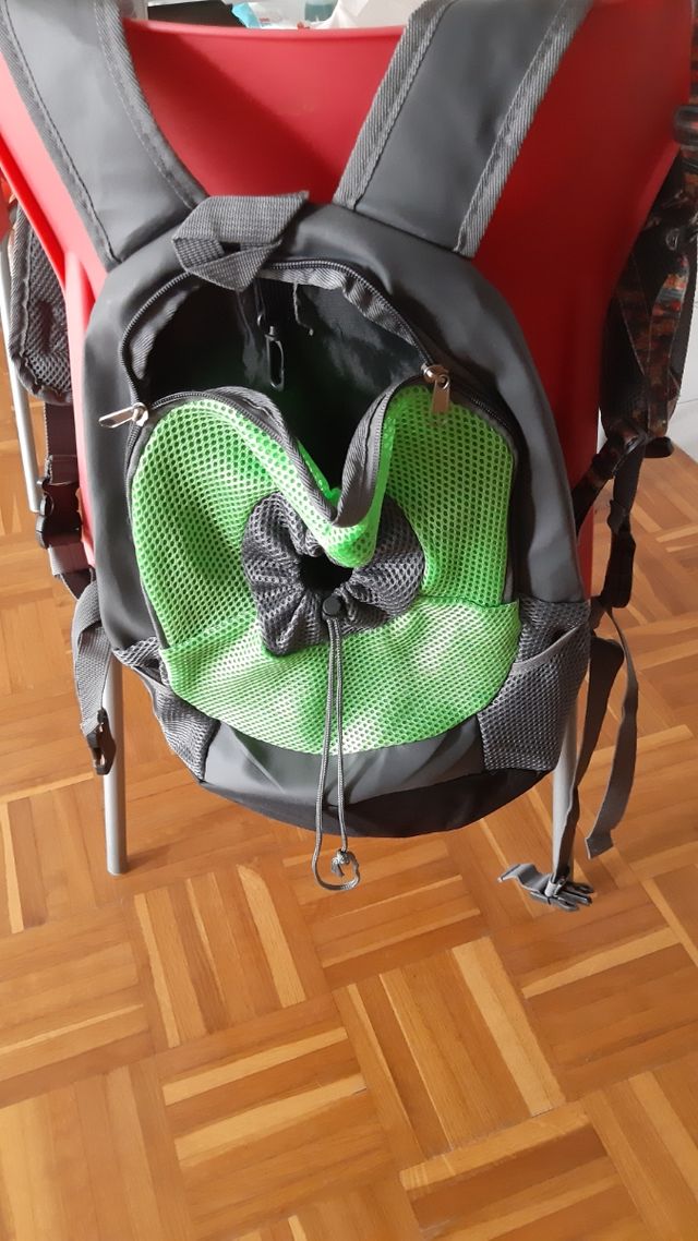 mochila transporte mascotas