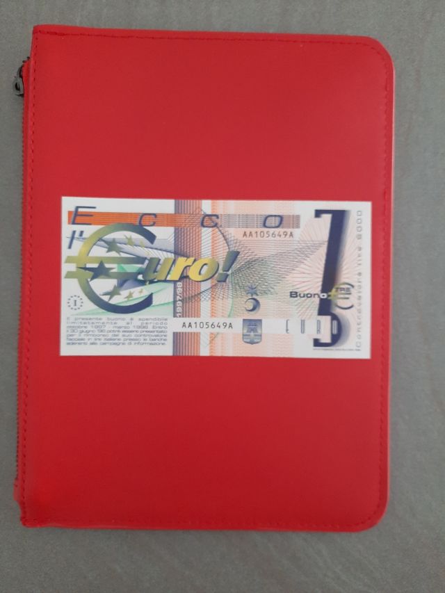 Euro prova di circolazione del 1997, Italia