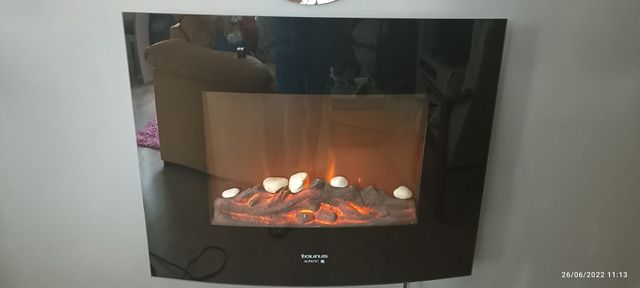 ESTUFA DECORATIVA CHIMENEA LLAMAS