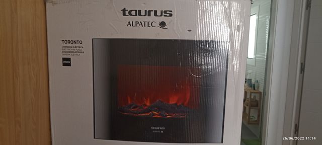 ESTUFA DECORATIVA CHIMENEA LLAMAS