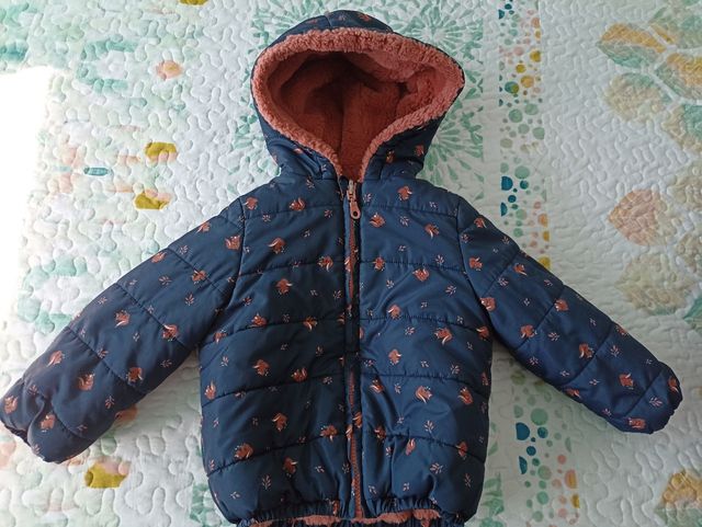 Abrigo bebé reversible