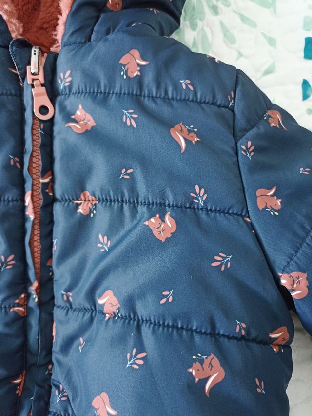 Abrigo bebé reversible