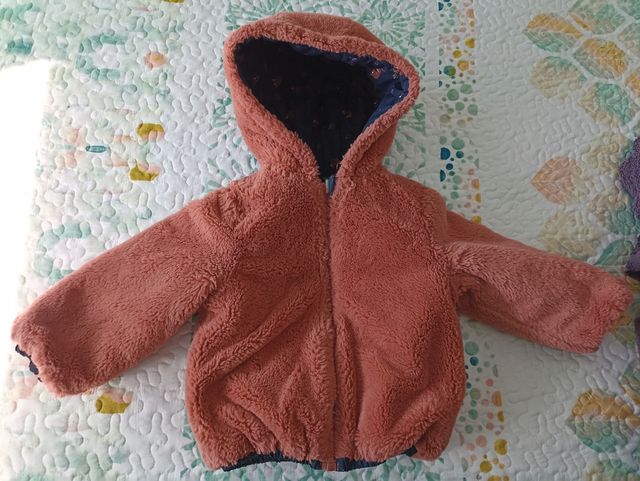 Abrigo bebé reversible