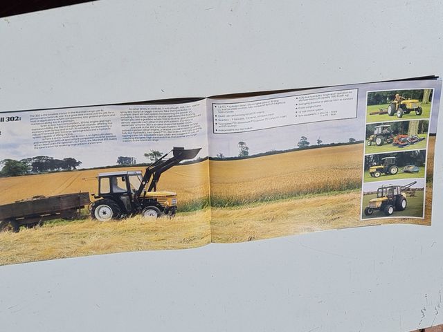 catálogo  tractor  MARSHALL 302, 804, 502,602,704