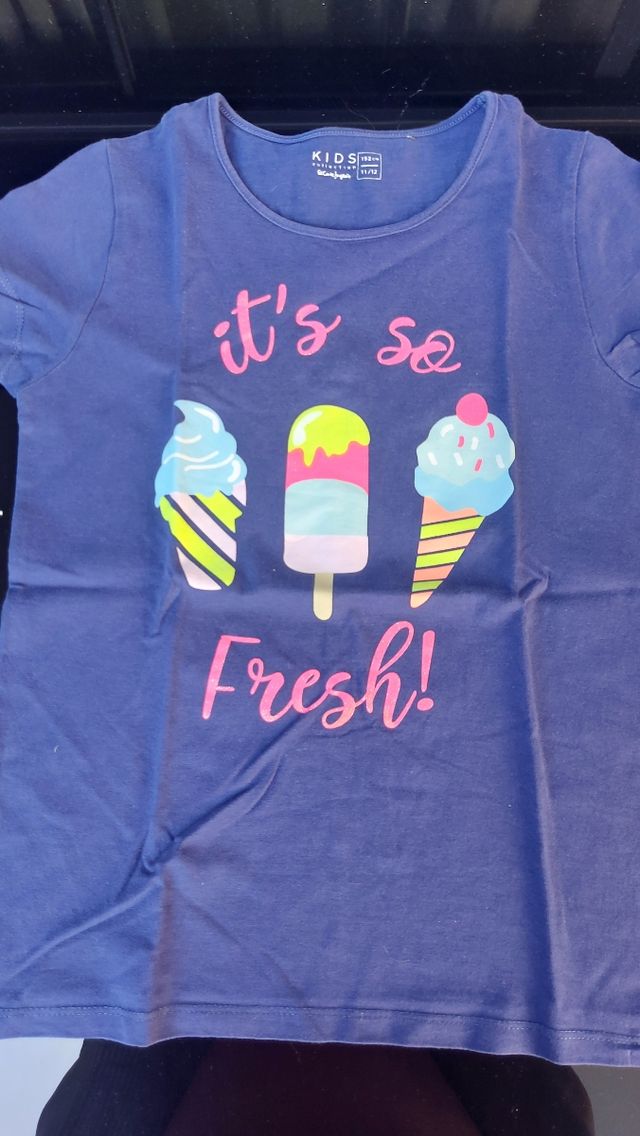 Camiseta manga corta niña