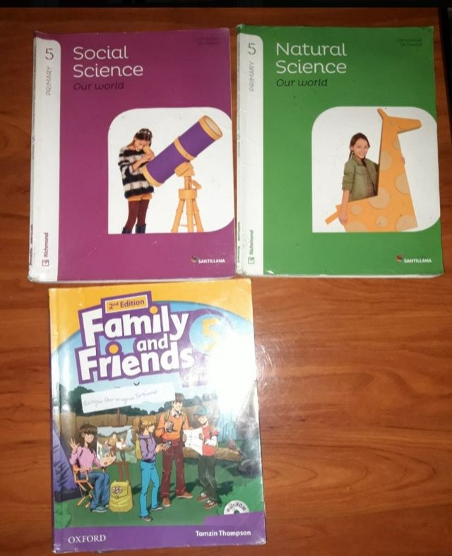Lote de Libros de Texto 5°Primaria