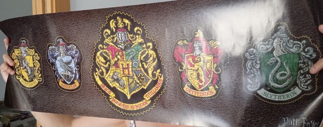 POSTER CASAS HARRY POTTER NUEVO PANORÁMICO