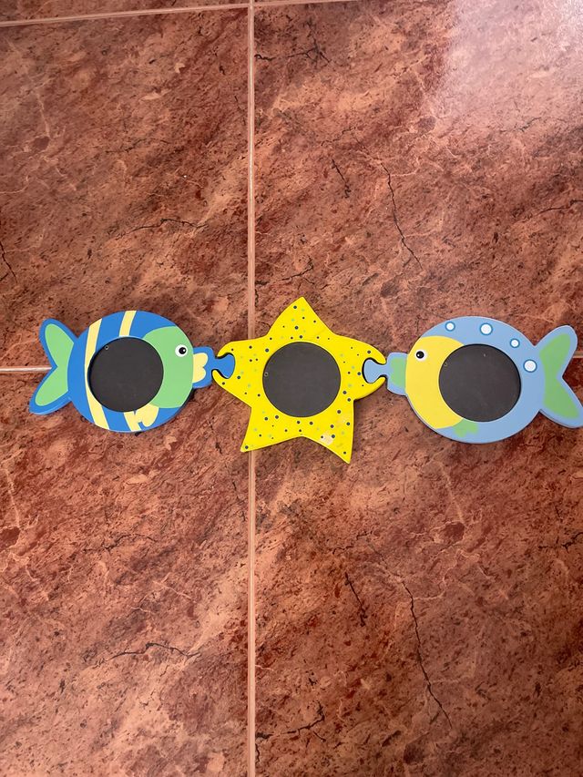 Porta fotos infantil