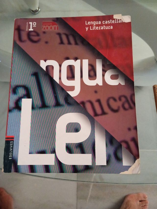 lengua castellana y literatura. 1 bachillerato