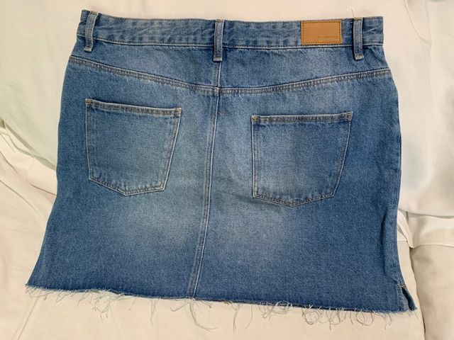 Falda vaquera azul