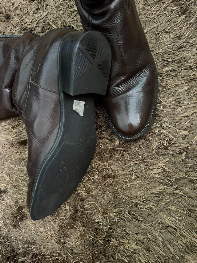 Botas altas de piel marypaz. Precio negociable
