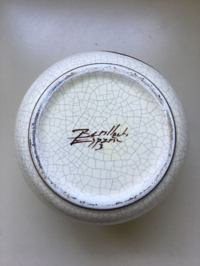 Maceta craquelada de Benlloch