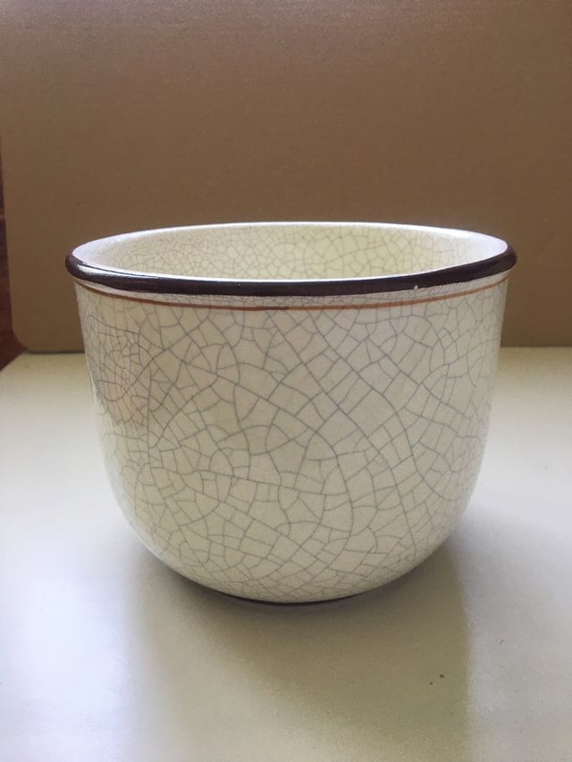 Maceta craquelada de Benlloch