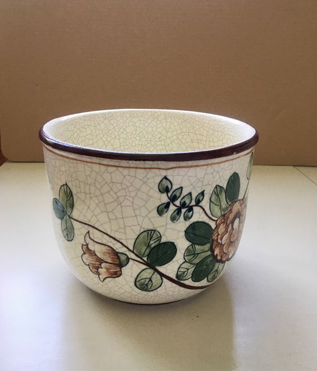 Maceta craquelada de Benlloch