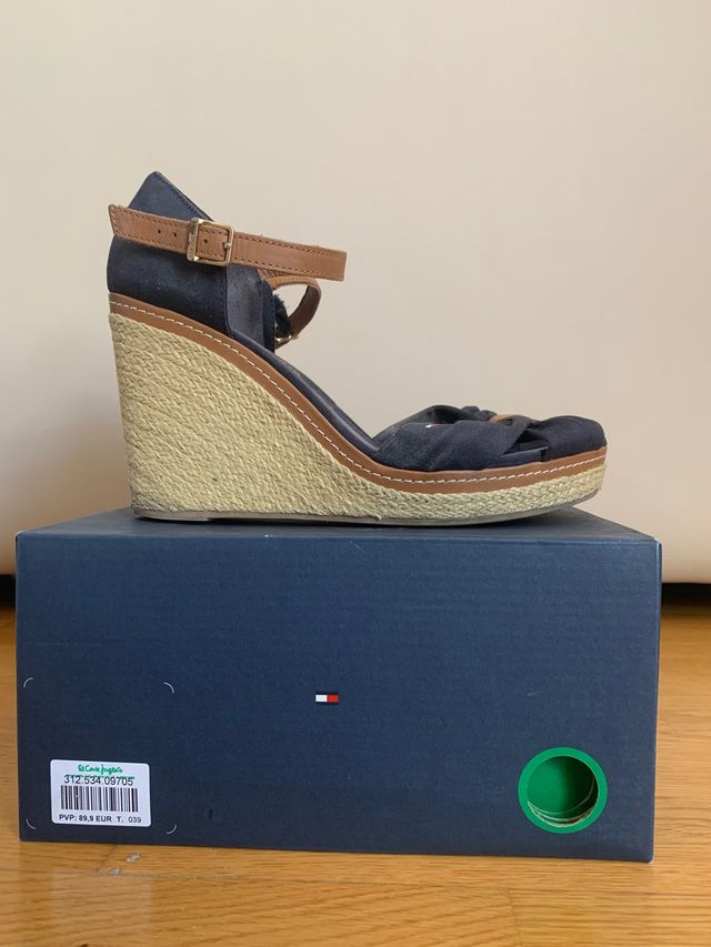 Cuñas esparto mujer