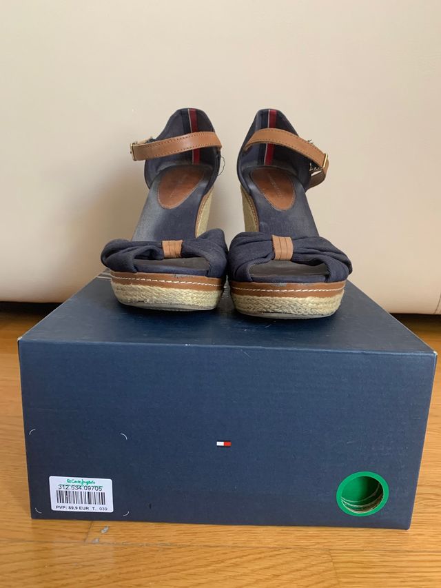 Cuñas esparto mujer