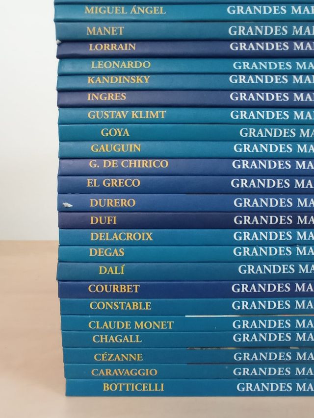 COLECCION GRANDES MAESTROS DE LA PINTURA