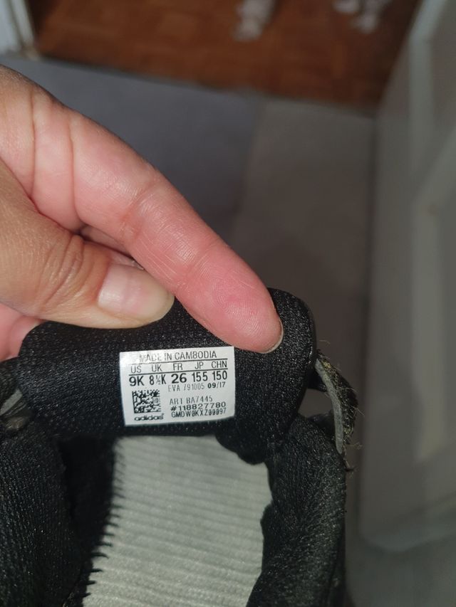 Zapatillas adidas talla 26