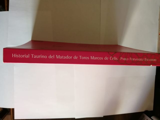 Historial Taurino de Marcos De Celis.