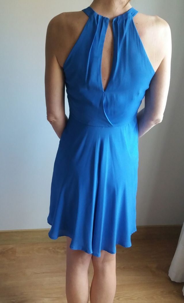 Vestido azul de Fórmula Joven