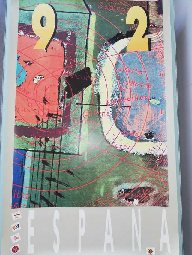 CARTEL TURISMO ESPAÑA 92