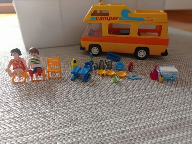 autocaravana vintage Playmobil