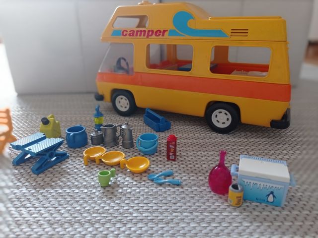 autocaravana vintage Playmobil