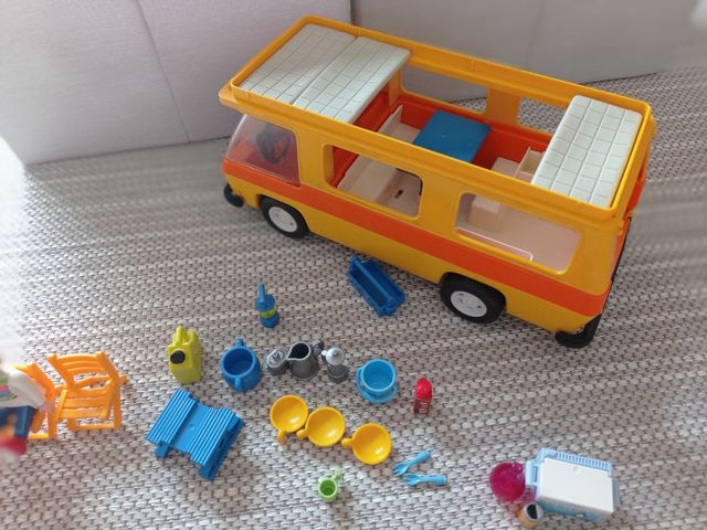 autocaravana vintage Playmobil