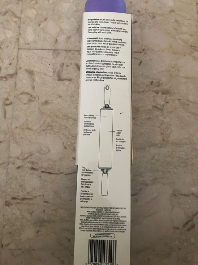 Bellissimo nuovissimo matterello per dolci e pasta