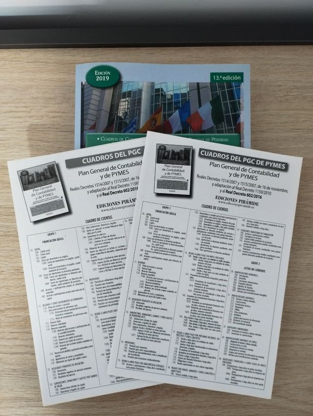 Plan General de Contabilidad y PYMES