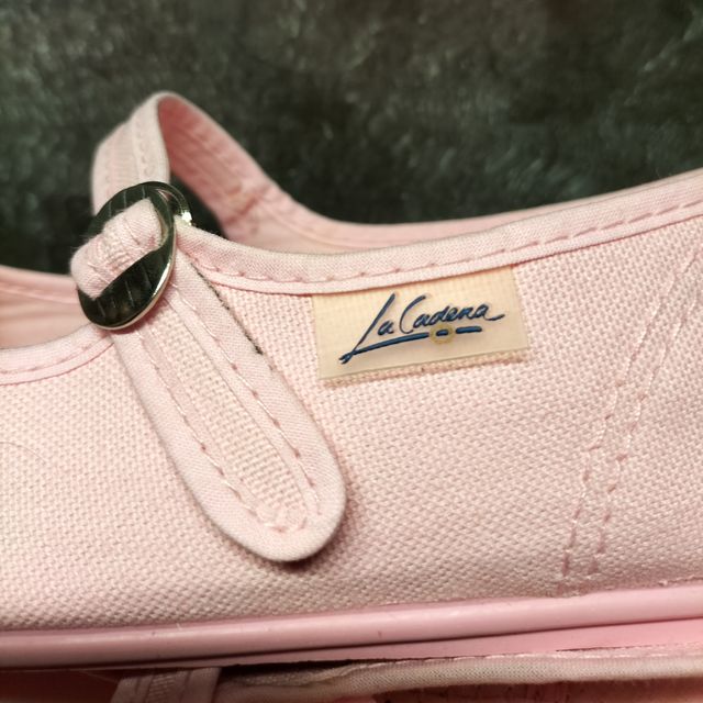 Zapatillas de lona La Cadena T39 rosa de segunda mano por 5 EUR en