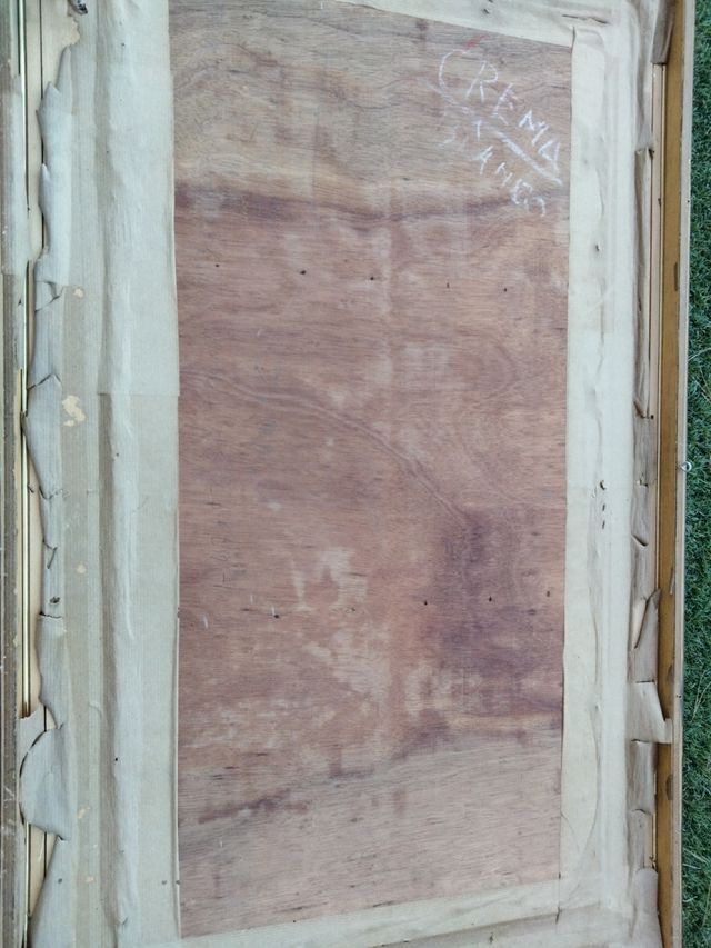 GRAN Óleo 63×107 original pintor artista Giordani