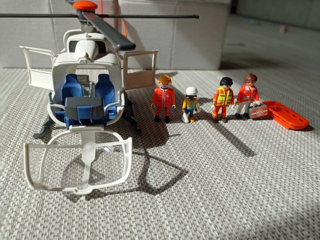 helicóptero Playmobil
