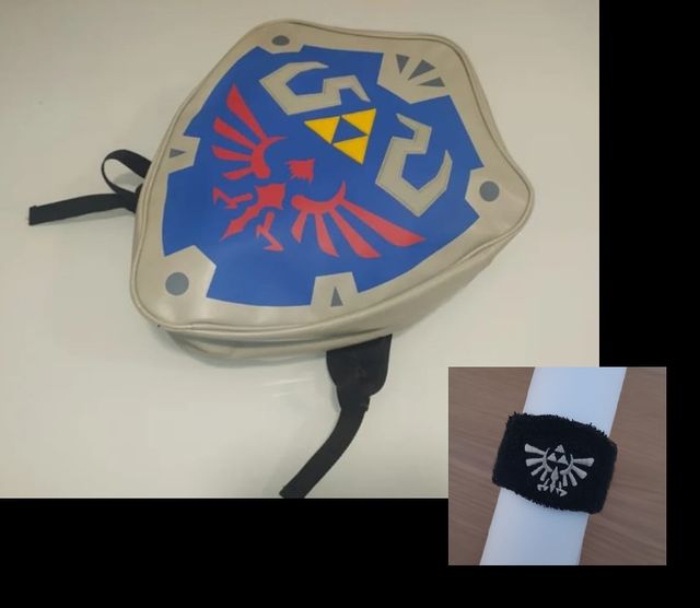 Zelda Mochila y Triforce