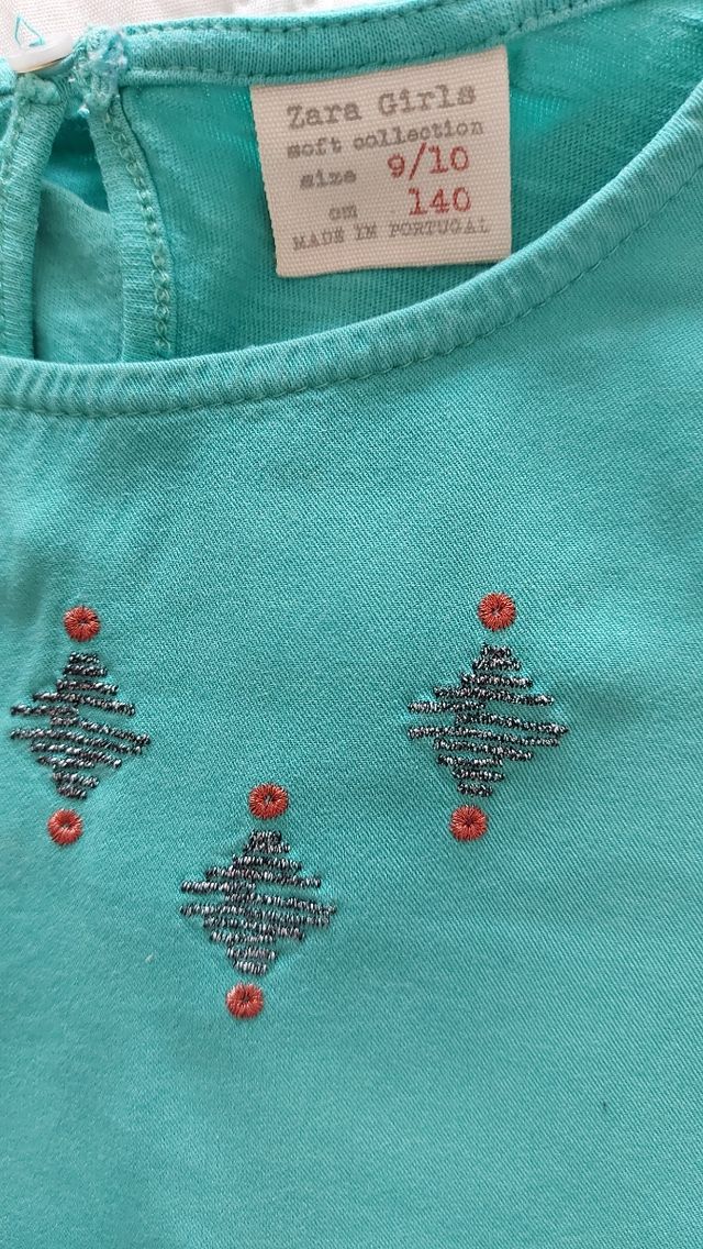 Camiseta niña zara.